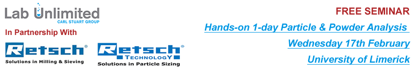 Lab Unlimited_Retsch_Seminar_Banner_2016